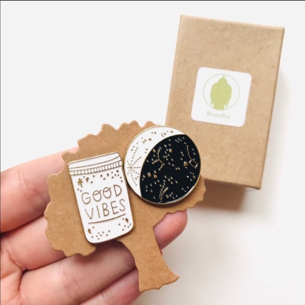 Good Vibes Astrology Metal Pin Set - Picture 8 of 8